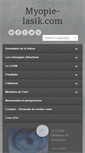 Mobile Screenshot of myopie-lasik.com