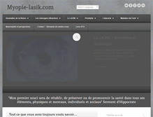 Tablet Screenshot of myopie-lasik.com